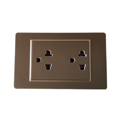 15A 118 típusú amerikai standard socket arany hatlyukú aljzat 110-250V